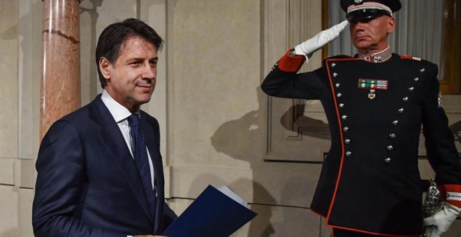 El designado presidente del Gobierno italiano, Giuseppe Conte. - EFE