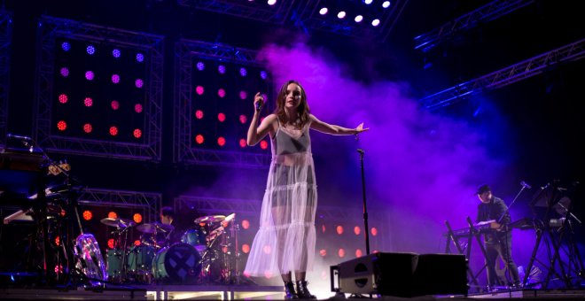 Actuación de Chvrches en Primavera Sound / Lorenzo Lasagna