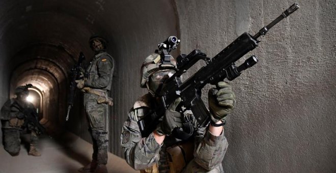 La Brigada de la Legión (Brileg) ha puesto en marcha en el campo de maniobras y tiro "Álvarez de Sotomayor" de Viator (Almería), unas instalaciones subterráneas para formar a unidades de las Fuerzas Armadas de España y países aliados en esta nueva forma d