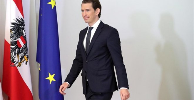 Imagen del canciller austriaco, Sebastian Kurz. | Reuters