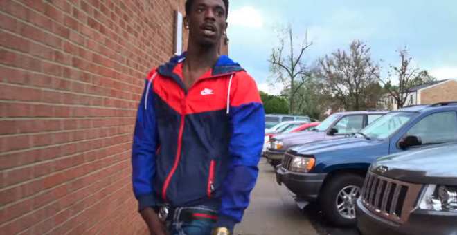 Jimmy Wopo en una imagen de uno de sus videoclips.