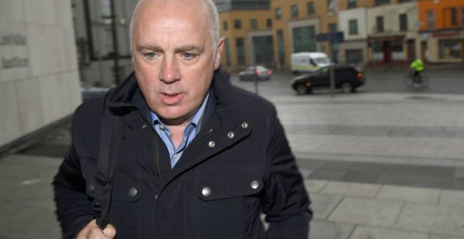 David Drumm llega a los juzgados de Dublín. (REUTERS)