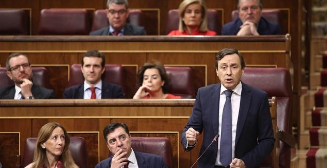 Rafael Hernando, portavoz del Partido Popular. - EUROPA PRESS