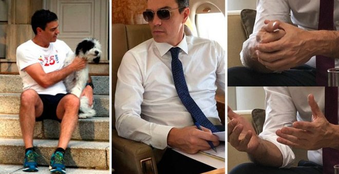 ¿Has visto qué perrito? ¿Qué gafas? ¿Qué manos?: no me llames Sánchez, llámame Pedro