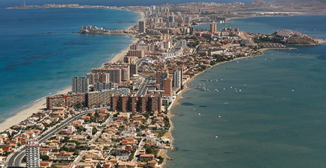 La manga del Mar Menor.