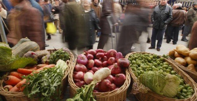 Imagen de un mercado. ARCHIVO