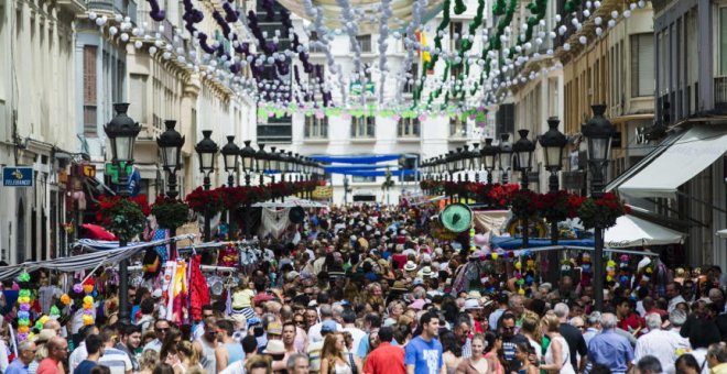 Imagen de archivo de la Feria de Málaga/EFE