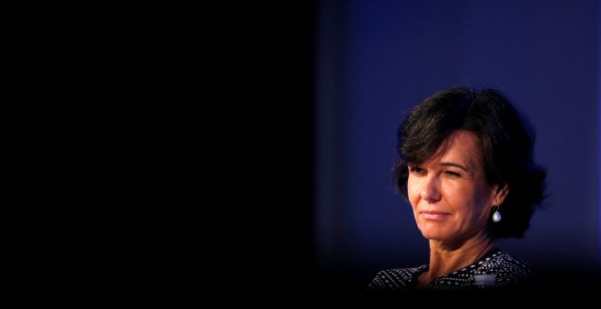 La presidenta del Banco Santander, Ana Patricia Botin, en una reunión del Instituto Internacional de Finanzas,en Madrid, en mayo de 2016. REUTERS/Susana Vera