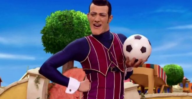 Robbie Retos, el villano de la serie infantil 'Lazy Town', interpretado por el actor Stefán Karl Stefánsson. / YouTube