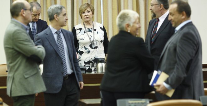 Celia Villalobos en el Congreso.