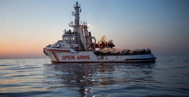 Barco de la ONG Proactiva Open Arms. / Europa Press