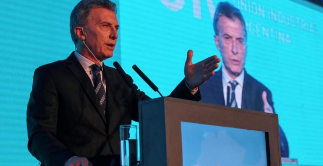 El presidente Macri, durante un acto en Buenos Aires. ( REUTERS)