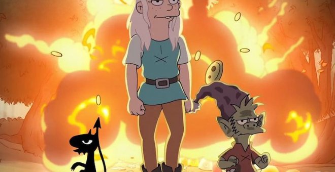 (Des)encanto, la nueva serie de Matt Groening./Netflix