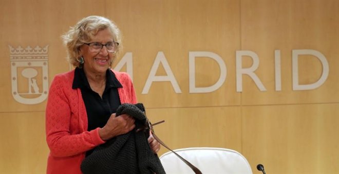 La alcaldesa de Madrid, Manuela Carmena. - EFE