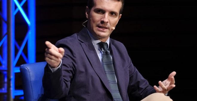 Pablo Casado, hace unos días. EFE/Ángel Medina G.