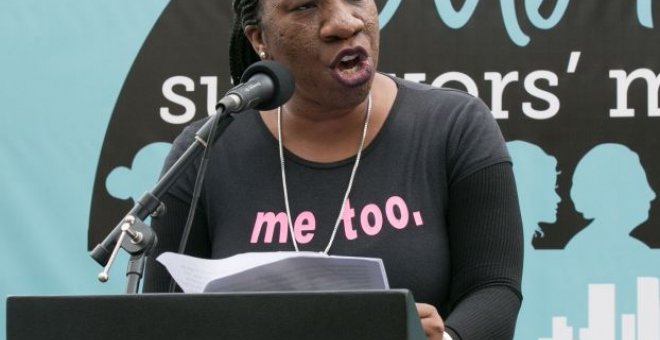 La activista Tarana Burke en una imagen de archivo. REUTERS