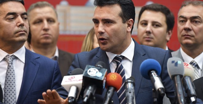 Zoran Zaev, primer ministro de Macedonia. EFE