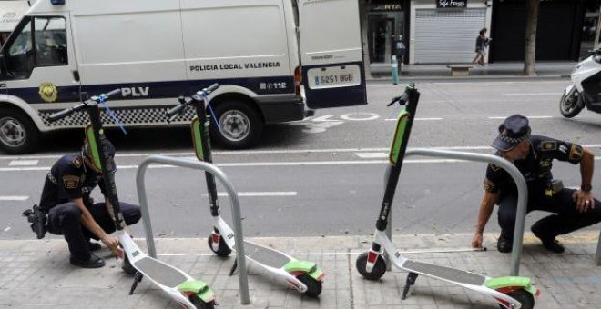 Los patinetes eléctricos no podrán circular a más de 30 kilómetros por hora en Madrid - EFE