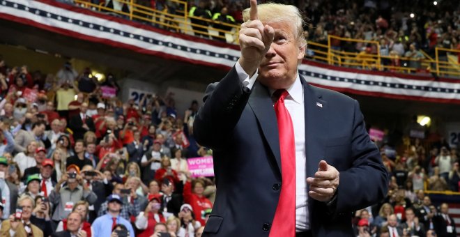 El presidente de los Estados Unidos, Donald Trump, en Chattanooga un acto en Tennessee el pasado 4 de noviembre. / REUTERS - JONATHAN ERNST