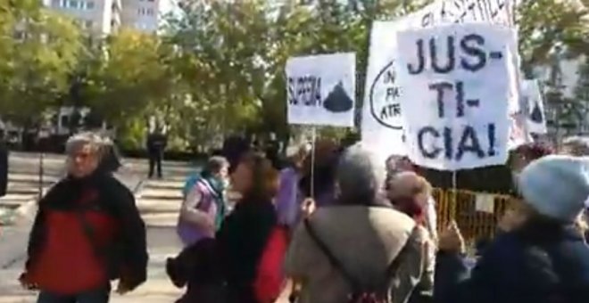 Protesta ante el Supremo por la decisión del Tribunal Supremo