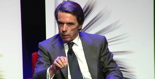 Aznar: "Estamos en crisis sistémica"