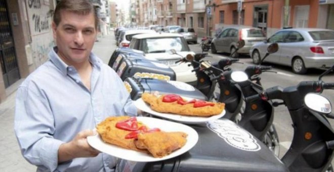 César Román, más conocido como el 'rey del cachopo', en una imagen de archivo.