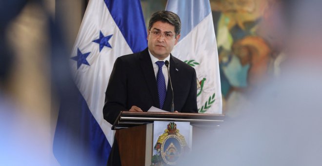 El presidente de Honduras Juan Orlando Hernández, cuyo hermano ha sido arrestado por tener vínculos, presuntamente, con el narcotráfico. | Reuters