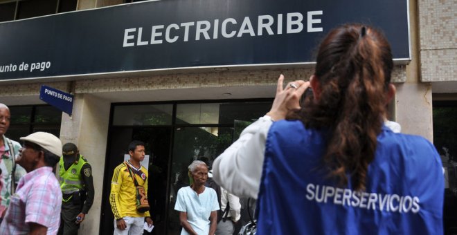 Un momento de la intervención de Electricaribe, en noviembre de 2015. REUTERS