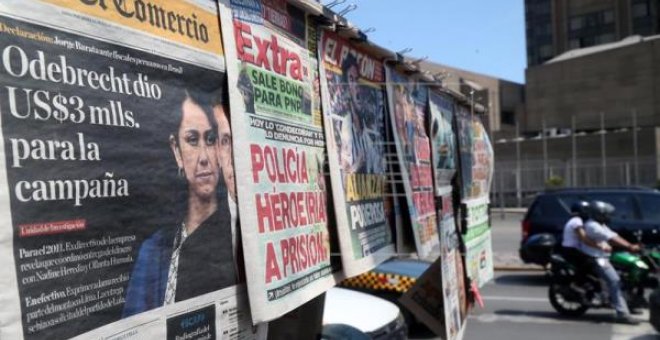 Portadas de un kiosco.