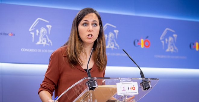 Ione Belarra, la portavoz adjunta en el Congreso de Podemos / Daniel Gago - Podemos