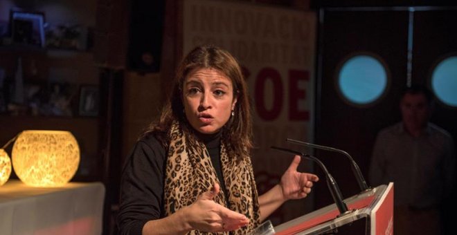 Adriana Lastra, vicepresidenta del PSOE. EFE