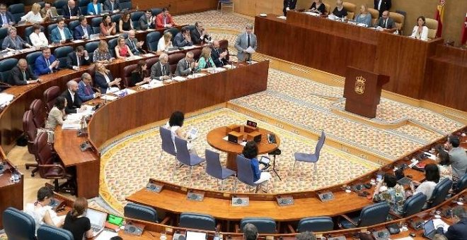 Un pleno de la Asamblea de Madrid.-EFE/ARCHIVO