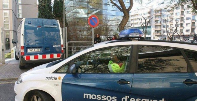 Un coche de los Mossos. EFE