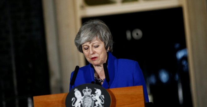 La primera ministra de Reino Unido, Theresa May. - REUTERS