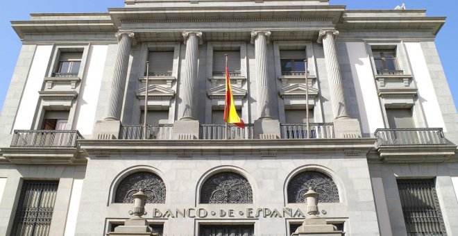 Edificio del Banco de España en Tenerife.