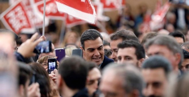 Tirón de orejas de Transparencia Internacional a Pedro Sánchez. EFE