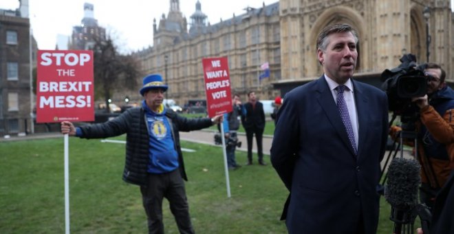 Graham Brady, presidente del Comité de parlamentarios del Partido Conservador de 1922 | AFP