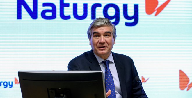 El presidente de Naturgy, Francisco Reynés, durante la presentación de los resultados de la compañía correspondientes al ejercicio de 2018. EFE/Emilio Naranjo