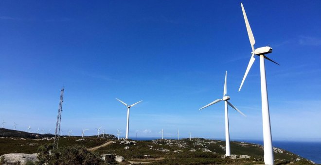 Aerogeneradores de energía eóloca. E.P.