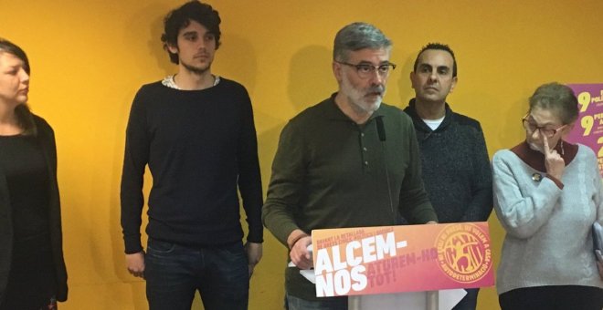 Roda de premsa de la CUP per presentar el manifest "Ho tornaríem a fer". @cupnacional