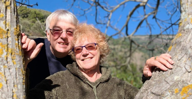 Paul y Christine Oldroyd, jubilados británicos que residen en España.