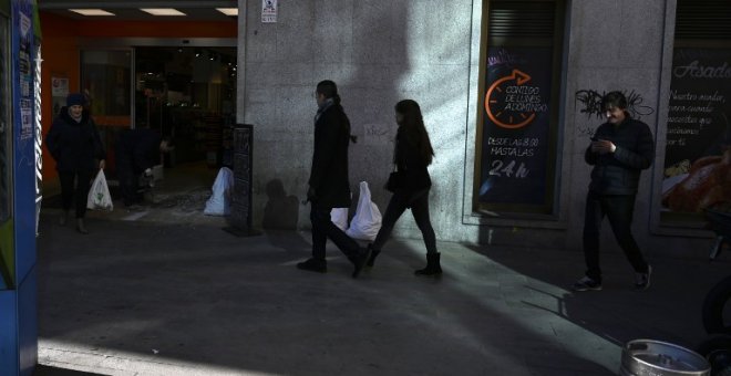 Un supermercado del Grupo Día en Madrid. AFP/Pierre-Philippe Marcou