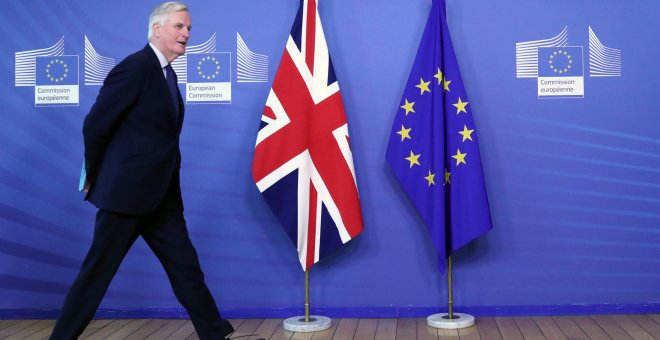 El negociador de la UE para el brexit, Michel Barnier, en la sede de la Comisión Europea, en Bruselas. REUTERS/Yves Herman