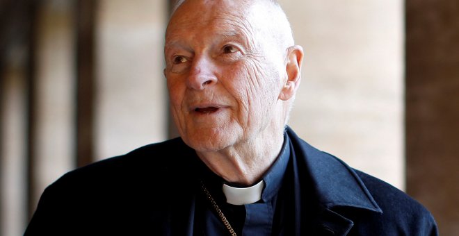 El excardernal y arzobispo emértito de Washington Theodore McCarrick (Reuters)