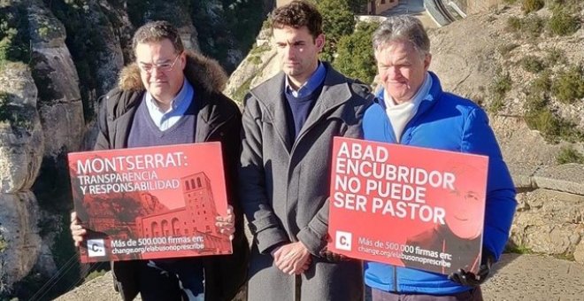 Víctimas de presuntos abusos sexuales por parte de clérigos. / ASOCIACIÓN INFANCIAS ROBADAS