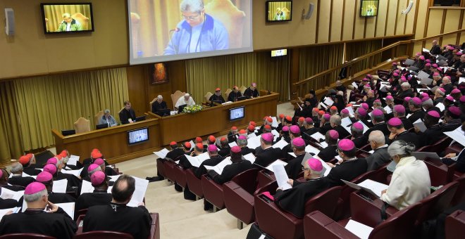 El Papa considera que "todo feminismo acaba siendo un machismo con falda"./Europa Press