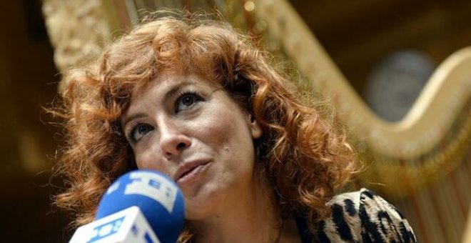 La nueva presidenta de la SGAE, Pilar Jurado. / EFE