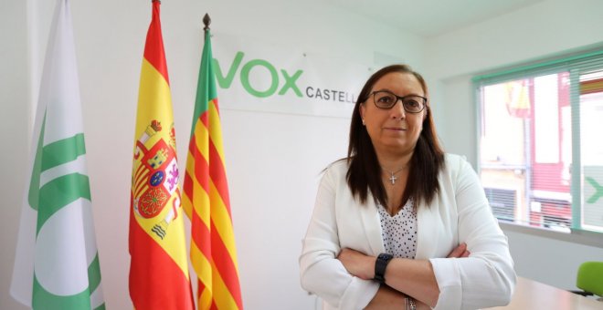 La presidenta provincial de Vox en Castellón, Llanos Massó. Twitter