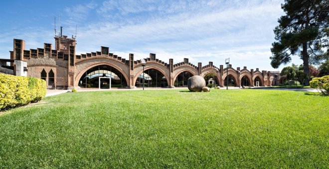 Vista de las bodegas de Codorniu. E.P.