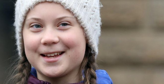 Foto de archivo de la joven ecologista sueca Greta Thunberg./EFE